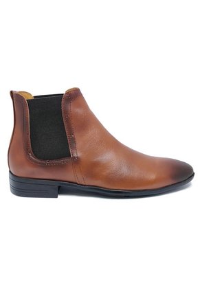 Bota Hombre Miel Outfit Chelsea