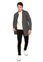 Abrigo Outfit 640 Para Hombre Gris de Outfit Colombia