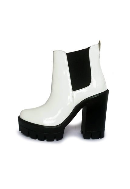 Botín Para Mujer Blanco 7 Y Medio Outfit Chelsea - Compra Ahora | Dafiti  Colombia