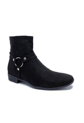 Bota Negro Outfit Heavy Gamuza