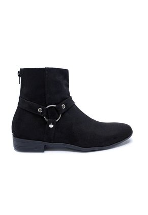 Bota Negro Outfit Heavy Gamuza