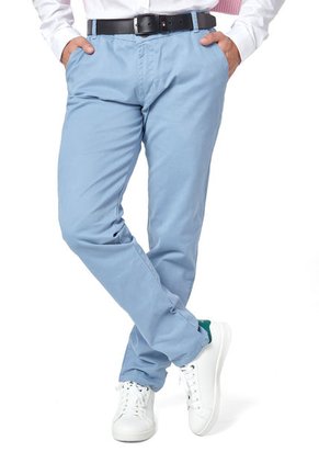 Pantalón En Dril Para Hombre OutFit Azul Claro