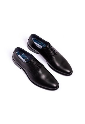 Zapatos Formales 100% Cuero Negro Overstate FO-4853-4704OV