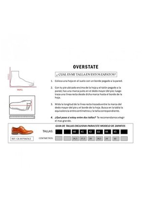 Zapatos Formales Para Hombre 100% Cuero Legítimo Miel Overstate CA-4479AOV.1