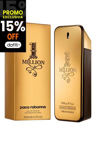 Perfume One Million De Paco Rabanne Para Hombre 200 Ml Paco Rabanne