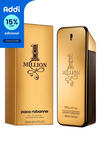 Perfume One Million De Paco Rabanne Para Hombre 200 Ml Paco Rabanne