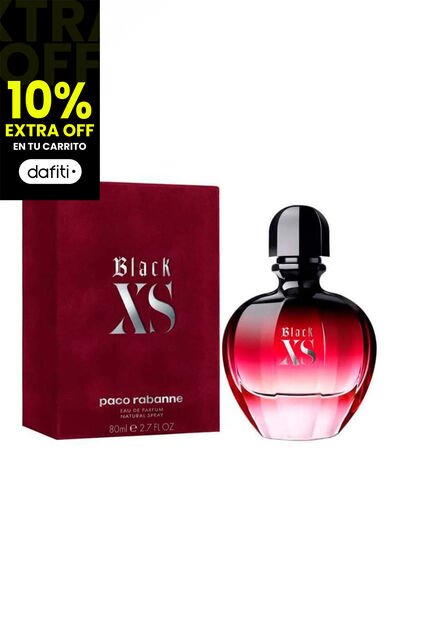 Perfume Black Xs De Paco Rabanne Para Mujer 80 Ml