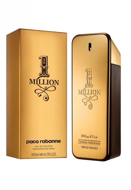Perfume One Million De Paco Rabanne Para Hombre 200 Ml