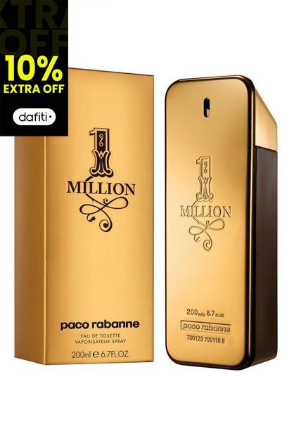 Perfume One Million De Paco Rabanne Para Hombre 200 Ml