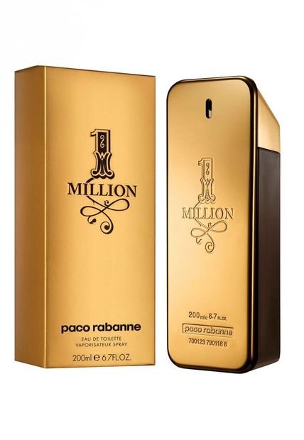 Perfume One Million De Paco Rabanne Para Hombre 200 Ml