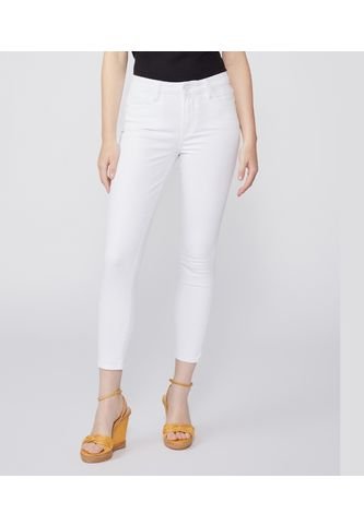 Jeans Paige Mujer Hoxton Crop - Crisp White. PAIGE
