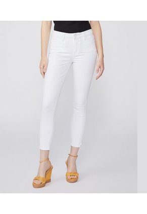 Jeans Paige Mujer Hoxton Crop - Crisp White.
