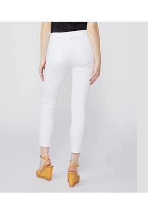 Jeans Paige Mujer Hoxton Crop - Crisp White.
