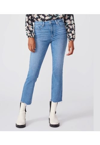 Jeans Paige Mujer Cindy W/ Raw Stringy Hem - Music Distressed. PAIGE