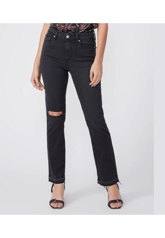 Jeans Paige Mujer Cindy W/ Undone Hem - Night Owl Destructed. PAIGE