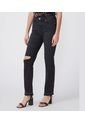 Jeans Paige Mujer Cindy W/ Undone Hem - Night Owl Destructed. de PAIGE