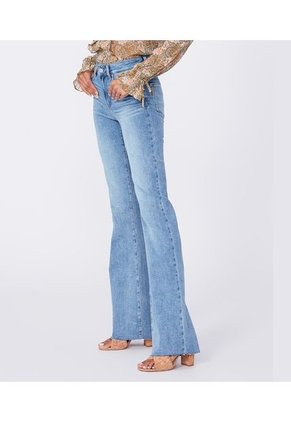 Jeans Paige Mujer High Rise Laurel Canyon 32"" W/ Raw Hem - Marienne.