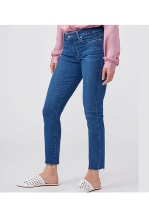 Jeans Paige Mujer Verdugo Crop - Juneau Distressed.