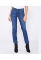 Jeans Paige Mujer Amber - Aegean Distressed W/ Choppy Hem. de PAIGE