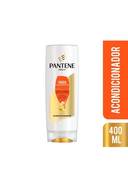 Acondicionador Cabello Pantene Fuerza Reconstrucción X 400 Ml