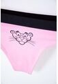 Pack X2 Panties De La Pantera Rosa Negra Y Rosada Para Mujer L de PANTERA ROSA