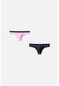 Pack X2 Panties De La Pantera Rosa Negra Y Rosada Para Mujer L de PANTERA ROSA