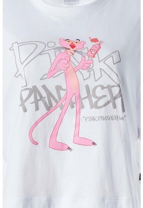 Camiseta De La Pantera Rosa Boxy Fit Para Mujer S