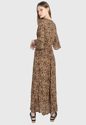 Vestido Café-Negro Paris District