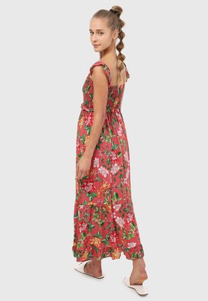 Vestido Rosa-Multicolor Paris District