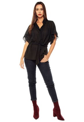 Blusa Negro Paris District