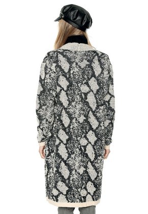 Abrigo Beige-Negro Paris District