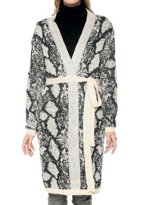 Abrigo Beige-Negro Paris District