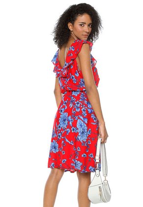 Vestido Rojo-Azul Paris District