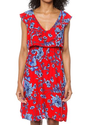 Vestido Rojo-Azul Paris District