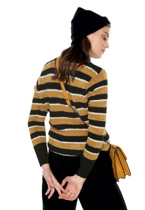 Saco Amarillo-Negro-Blanco Paris District