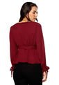 Blusa Borgoña Paris District de Paris District