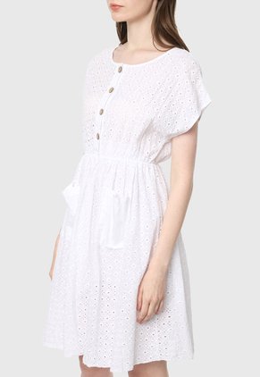 Vestido Blanco Paris District