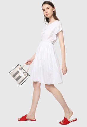 Vestido Blanco Paris District