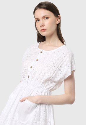 Vestido Blanco Paris District