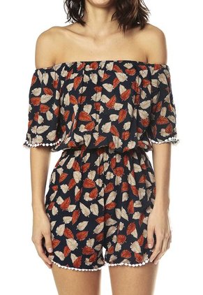 Enterizo Azul-Naranja Paris District