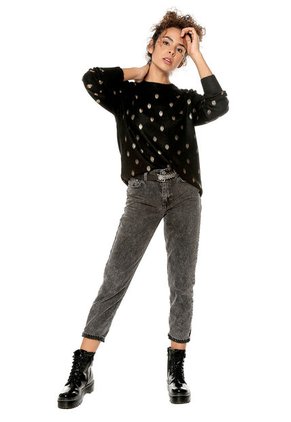 Saco Negro-Dorado Paris District