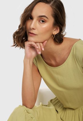 Vestido Verde Paris District