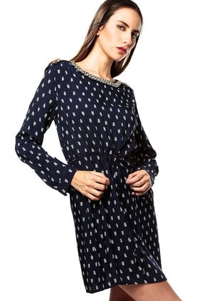 Vestido Azul Navy Paris District