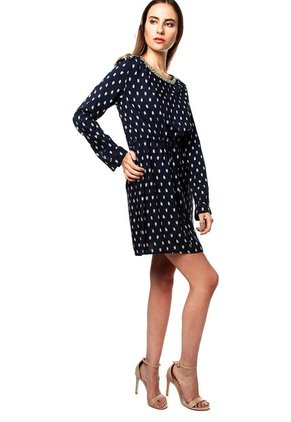 Vestido Azul Navy Paris District