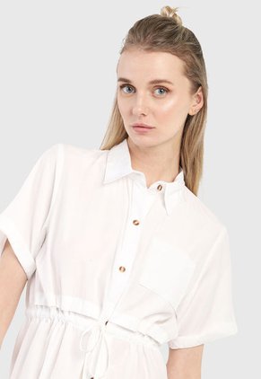 Vestido Blanco Paris District