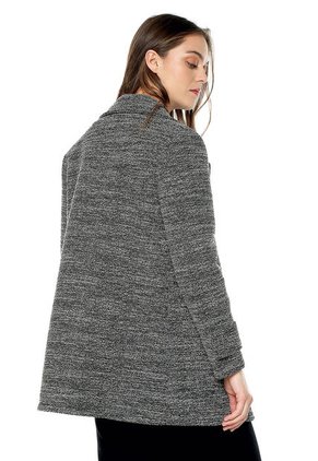 Abrigo Negro-Blanco Paris District