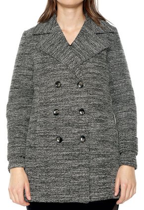 Abrigo Negro-Blanco Paris District