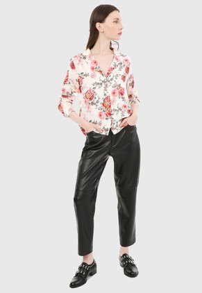 Camisa Blanco-Multicolor Paris District