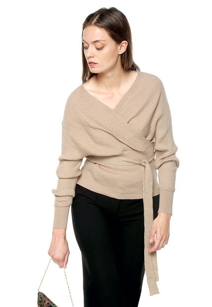 Blusa Beige-Dorado Paris District