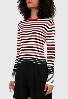 Saco Blanco-Negro-Rojo Paris District